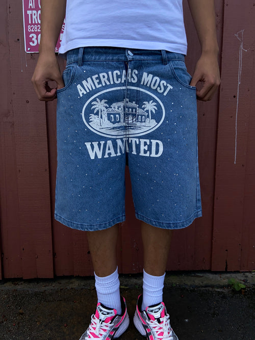 America's Most Wanted Denim Jorts
